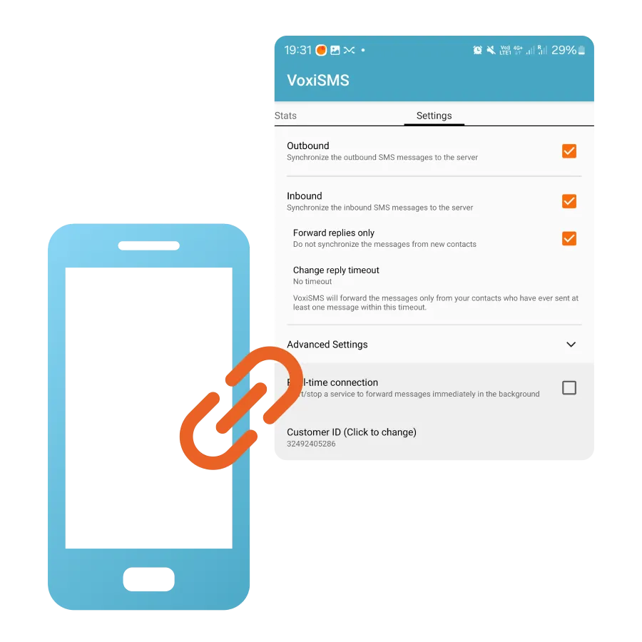 Associer le telephone a l espace de travail